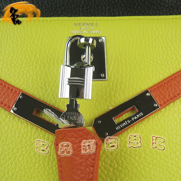 6108  HermesŮ  б Hermes Kelly Bag ɫ֦ ڳɫ