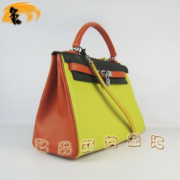 6108  HermesŮ  б Hermes Kelly Bag ɫ֦ ڳɫ