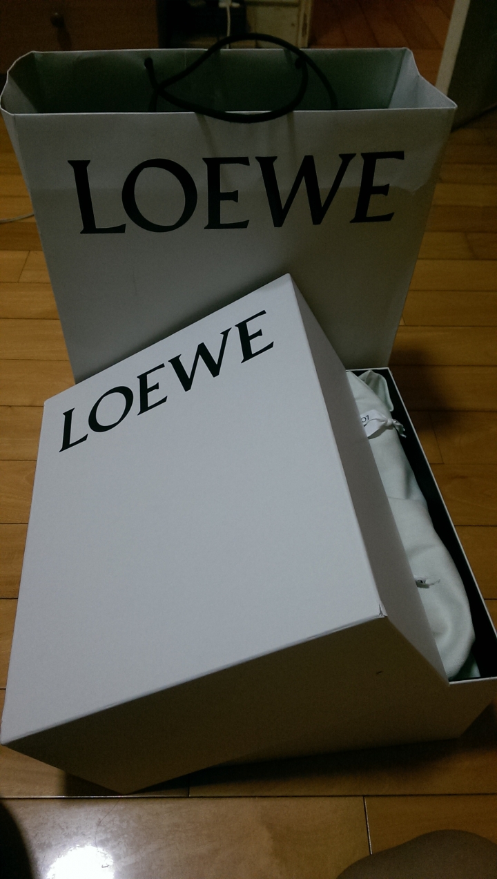 正品开箱 LOEWE Puzzle Bag 灰蓝色 322.30.S20