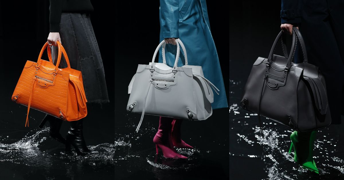 巴黎世家经典热卖包款Balenciaga机车包20周年全新改版！