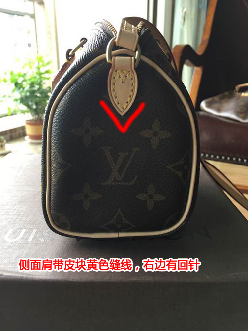 如何分辨LV Nano Speedy mini包是否顶级祖国版包！