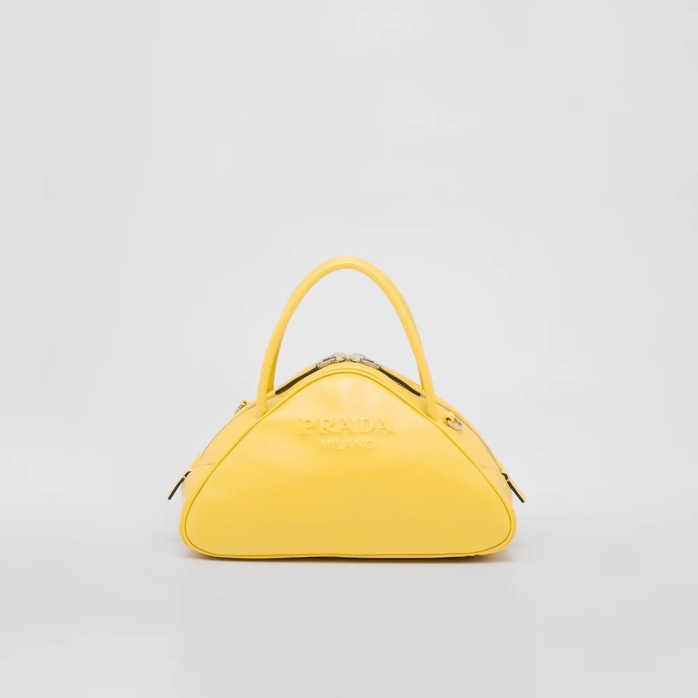 Leather Prada Triangle bag